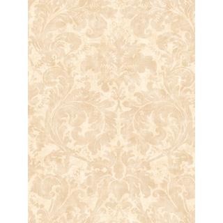 Seabrook Designs WC51305 Willow Creek Acrylic Coated Damasks Wallpaper